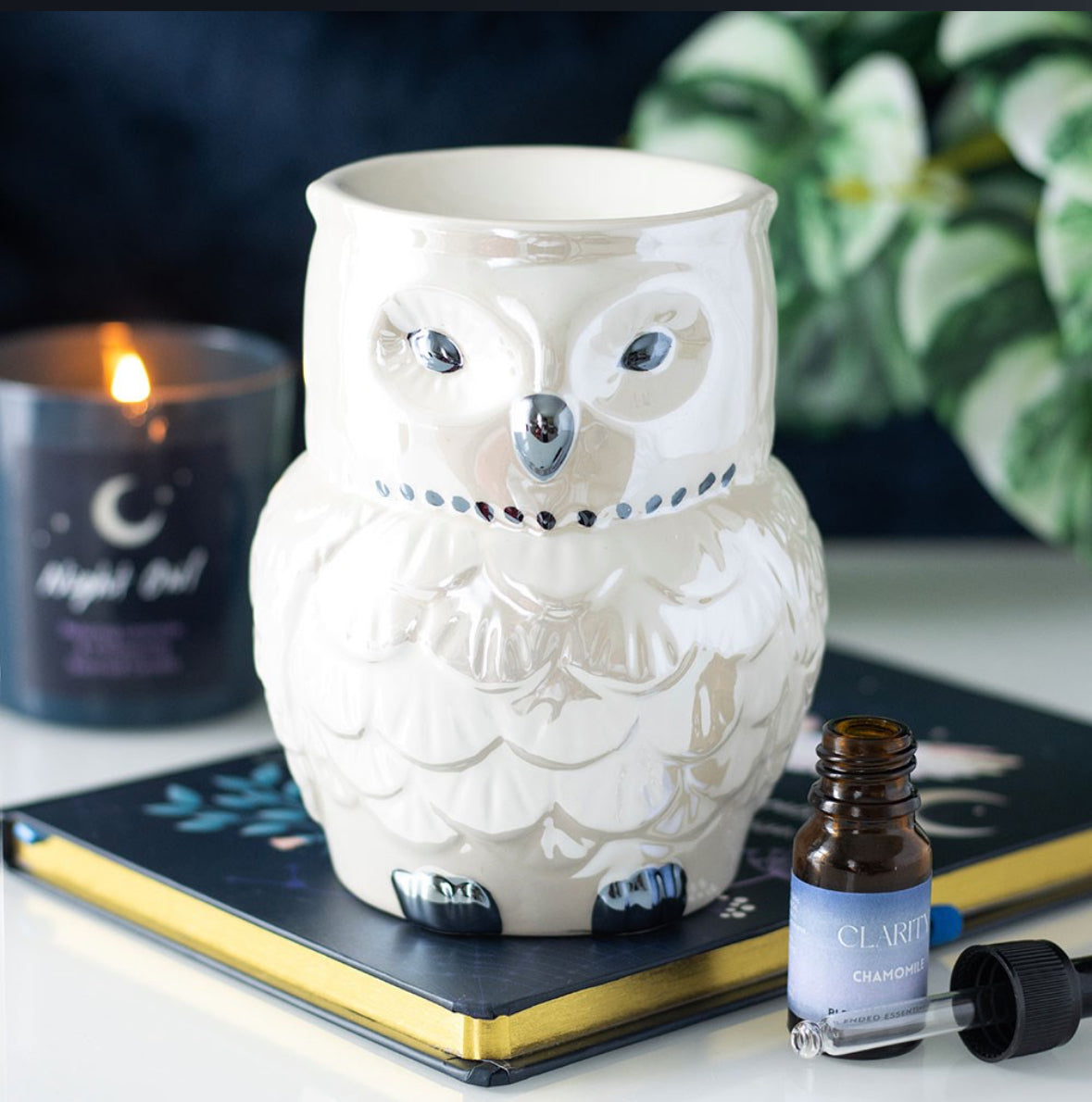 Oil / Wax Burner - The Owl