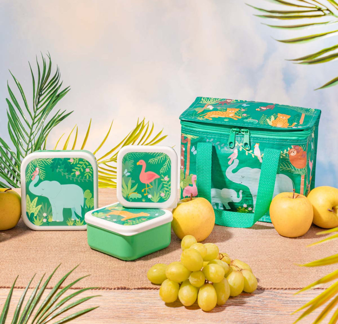 Jungle Friends Lunch Bag