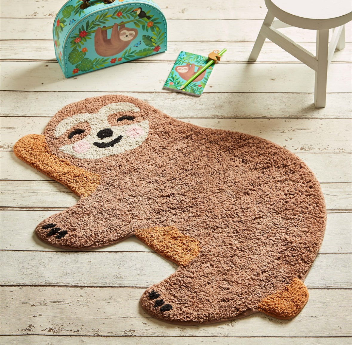 Happy Sloth Rug