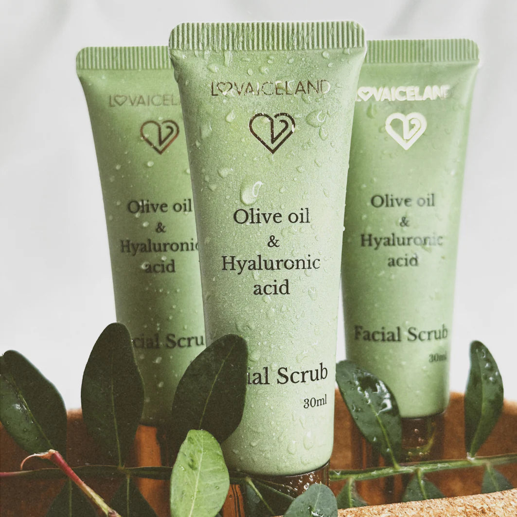 Olive Oil & Hyaluronic Acid Scrub - LovaIceland