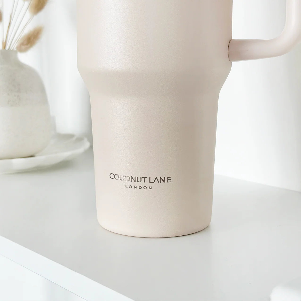 Stainless Steel Tumbler - Marshmallow Pink